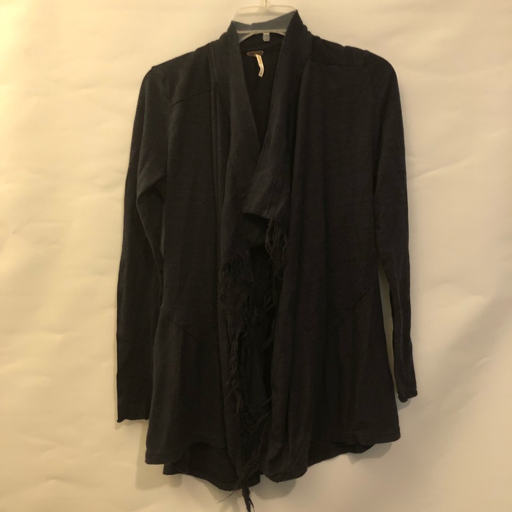 Free People Navy Cardigan ⭐️JUST ADDED⭐️